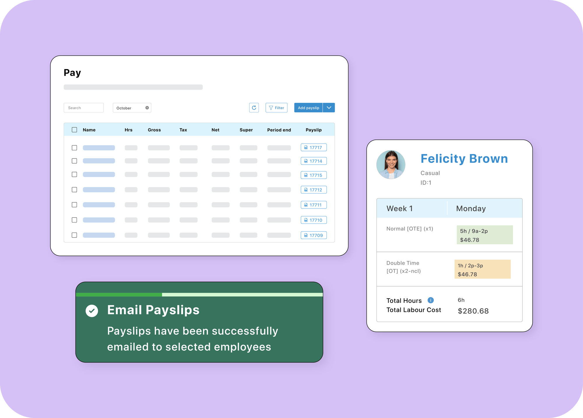 Healthcare payroll software