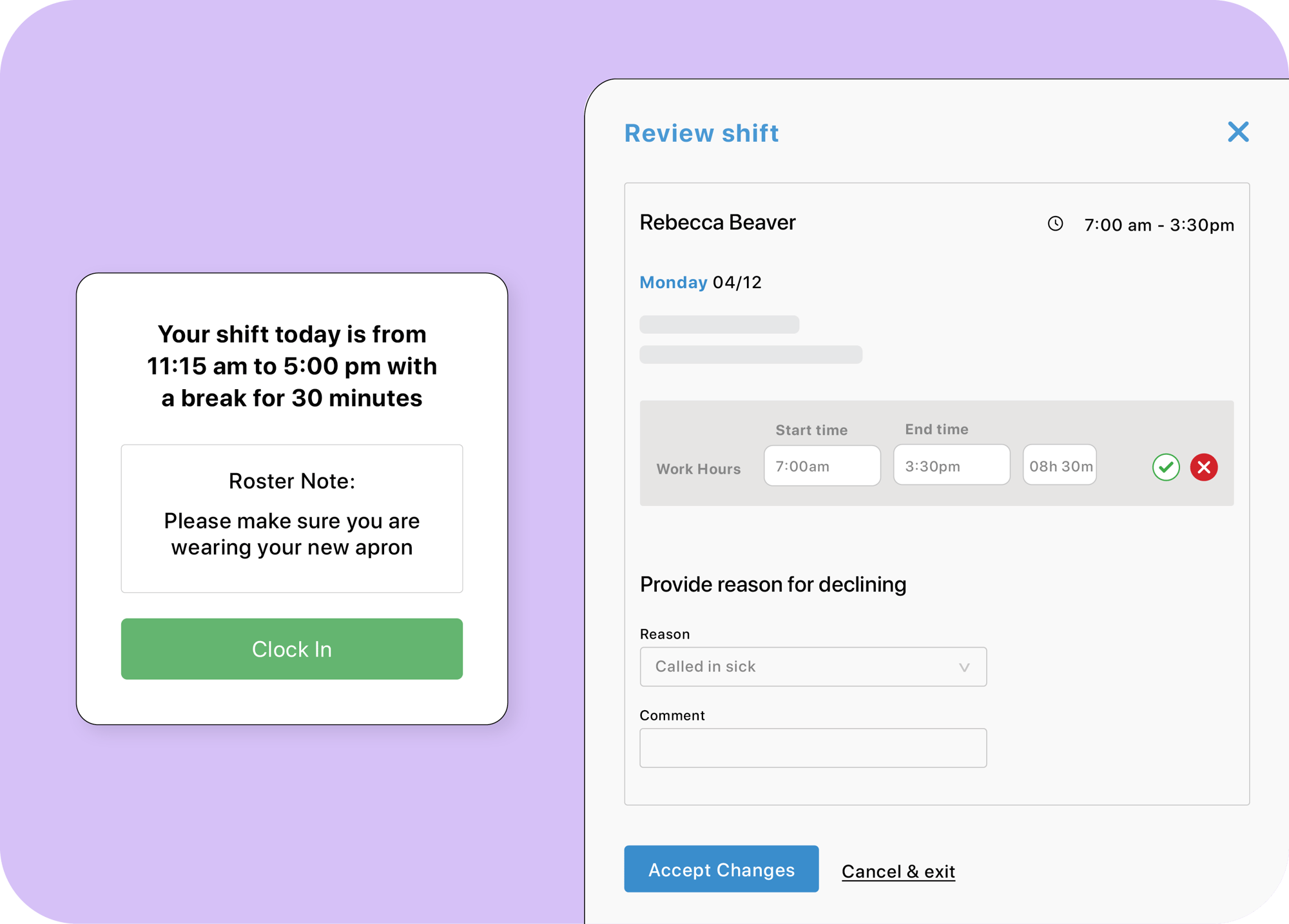 Payroll software for hospitality