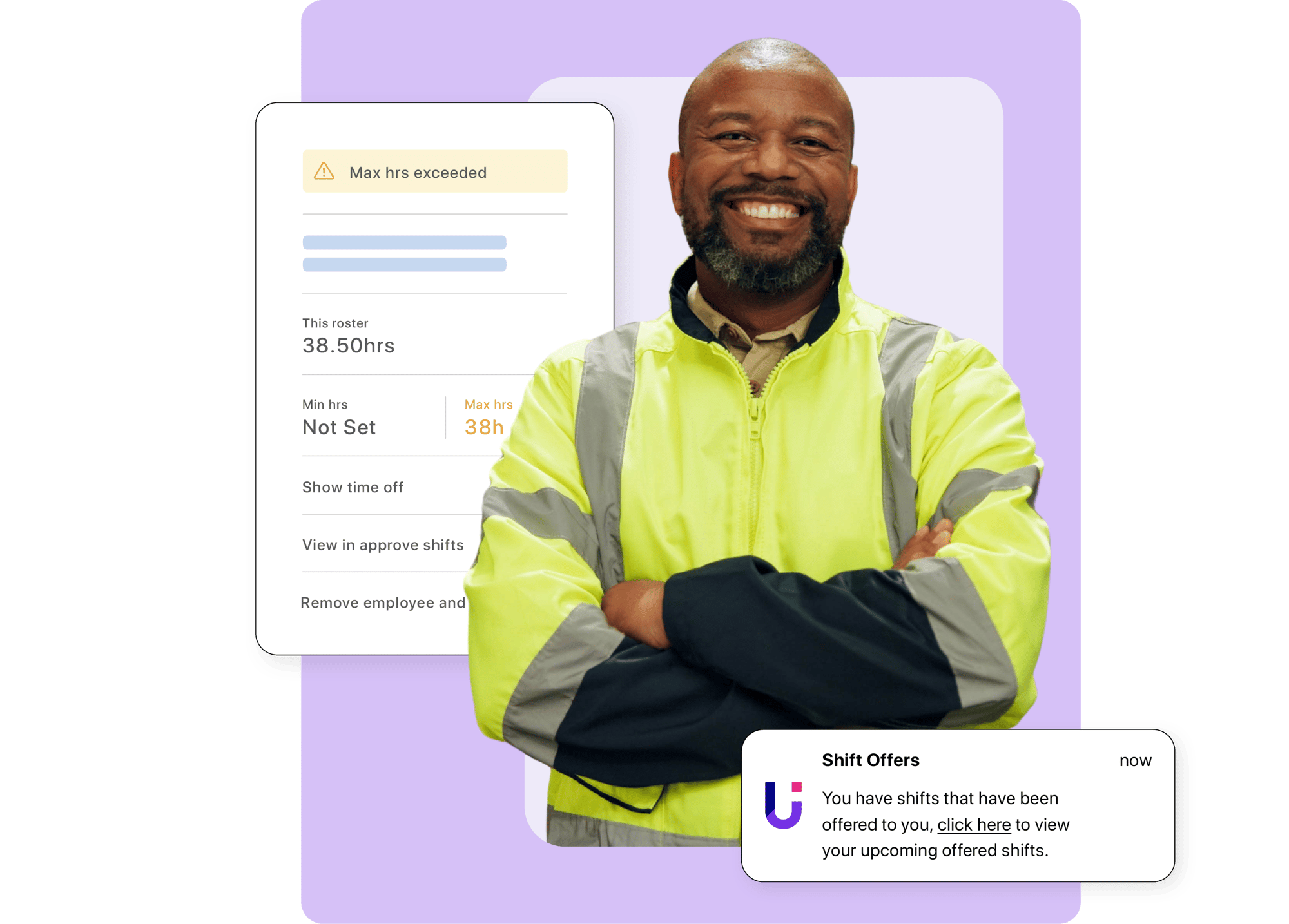 Logistics employee