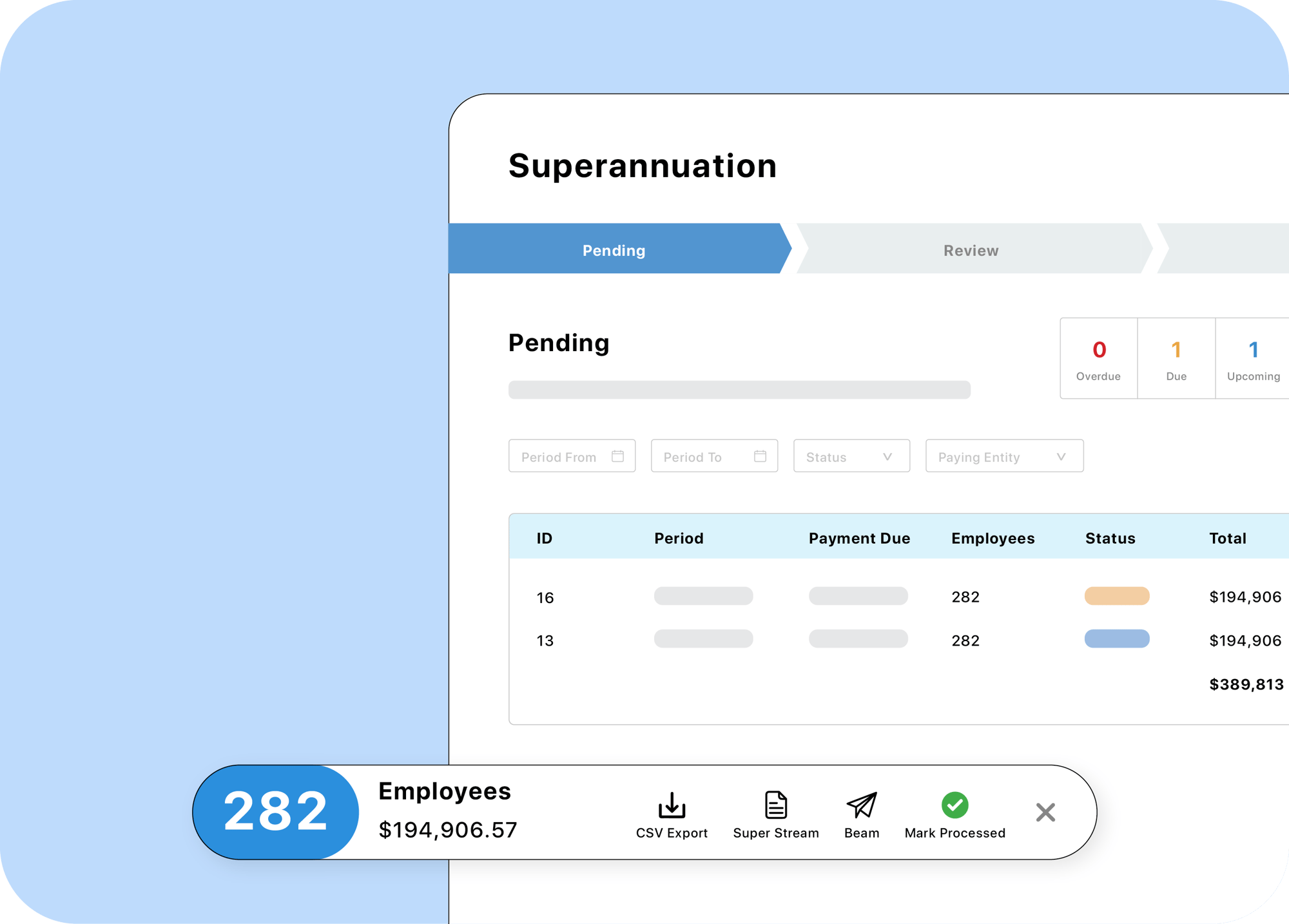 foundU's superannuation portal