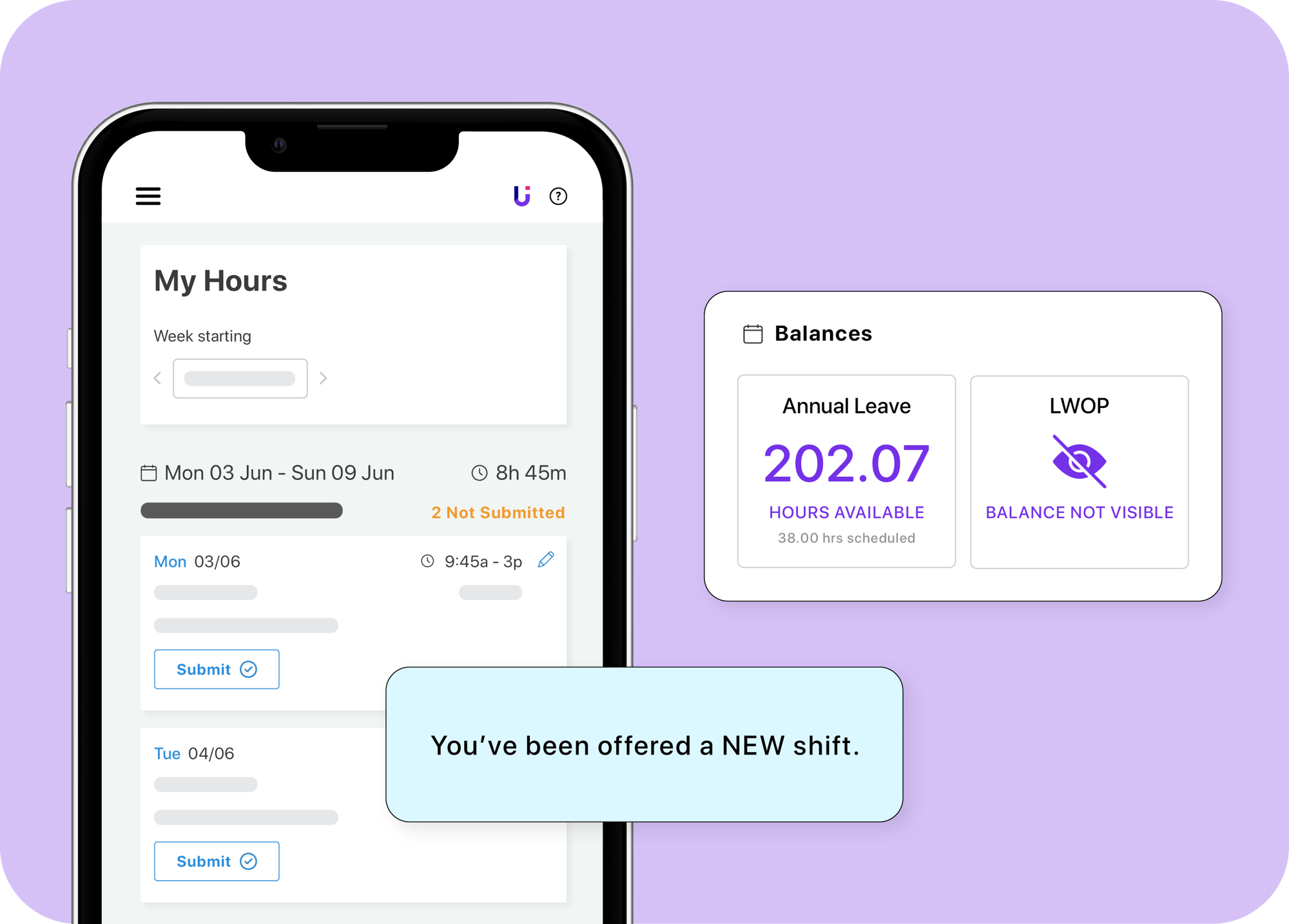 Employee communication app