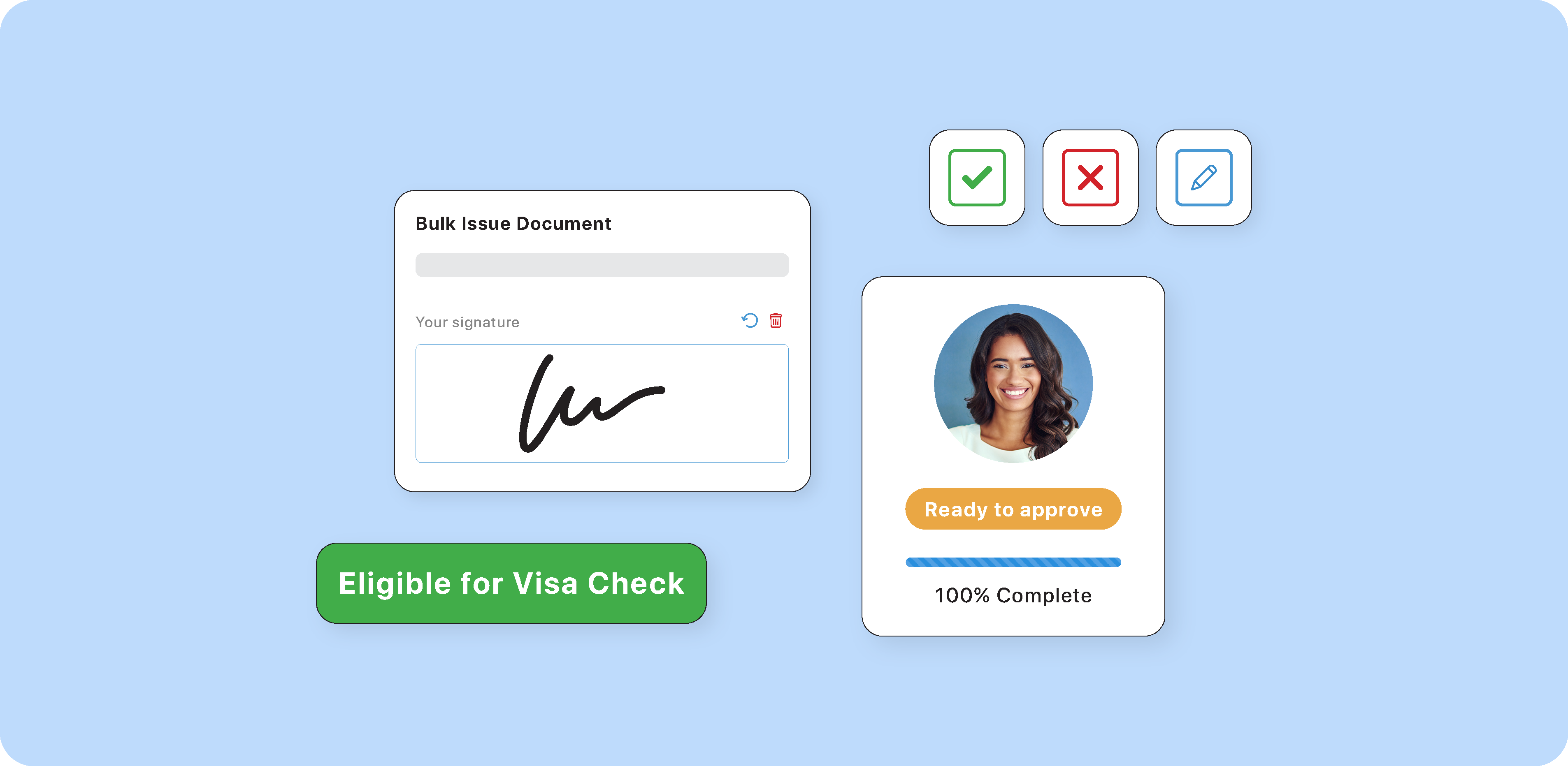 Workforce management software that facilitates employee onboarding and policy sign off