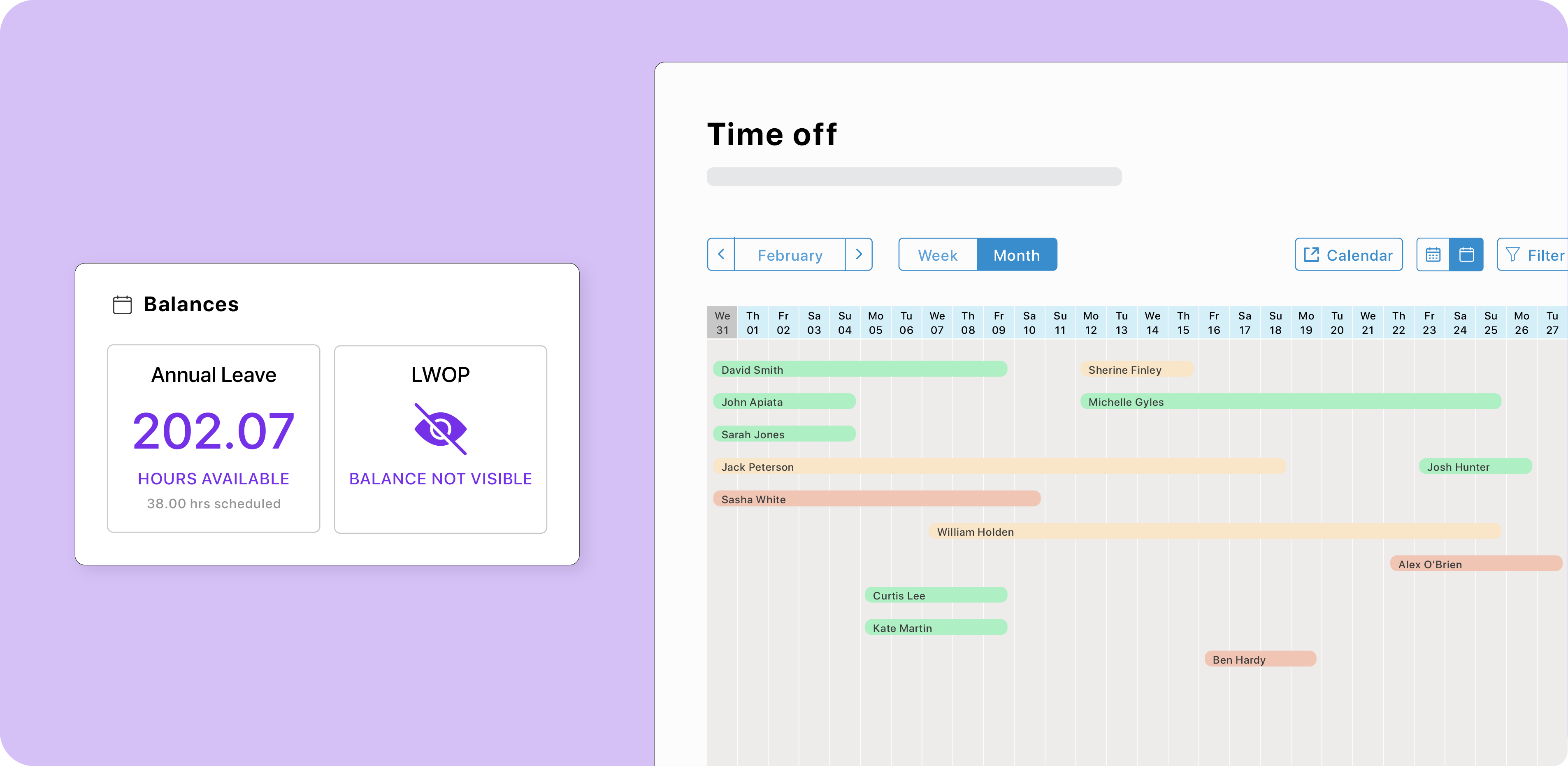 foundU's central leave management portal