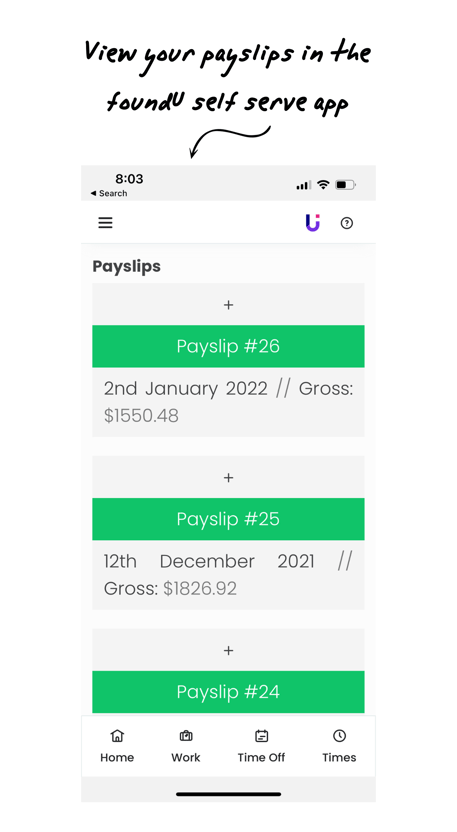 View Payslips
