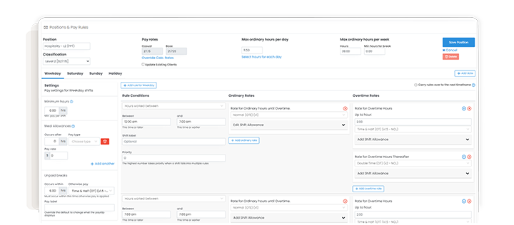 Modern award and agreement interpretation software